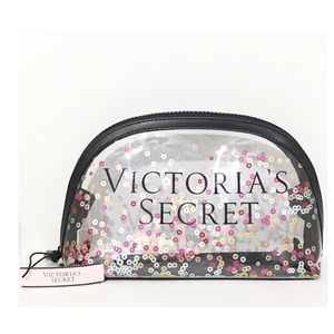 Victoria's Secret Clear Sparkle Makeup bag